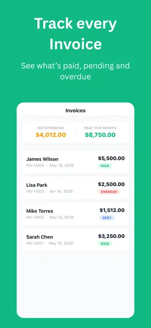 QuickInvoice - Invoice Maker screenshot 3