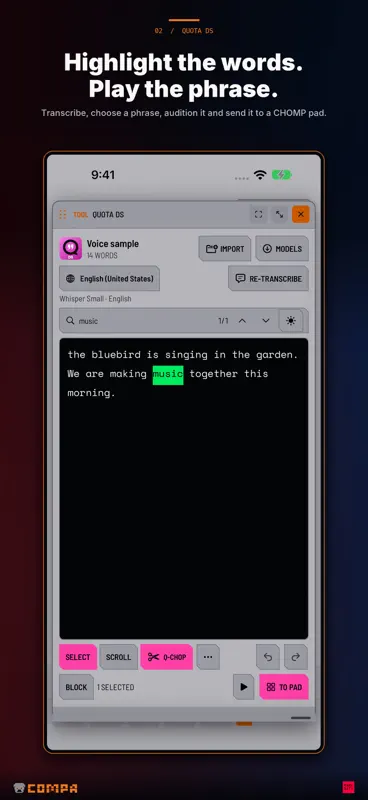 Compa: Groovebox Companion screenshot 2 of 10