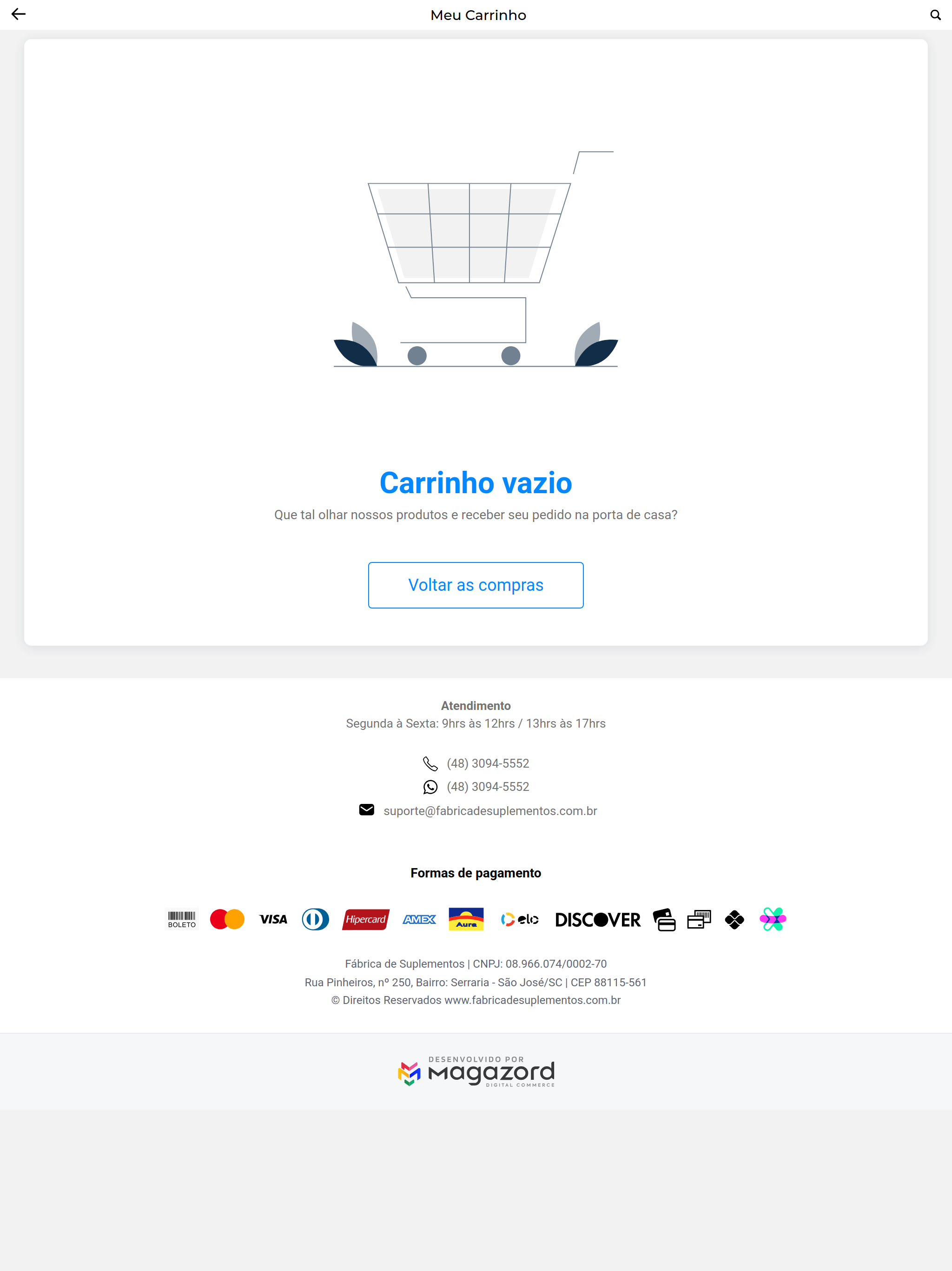 Fábrica de Suplementos