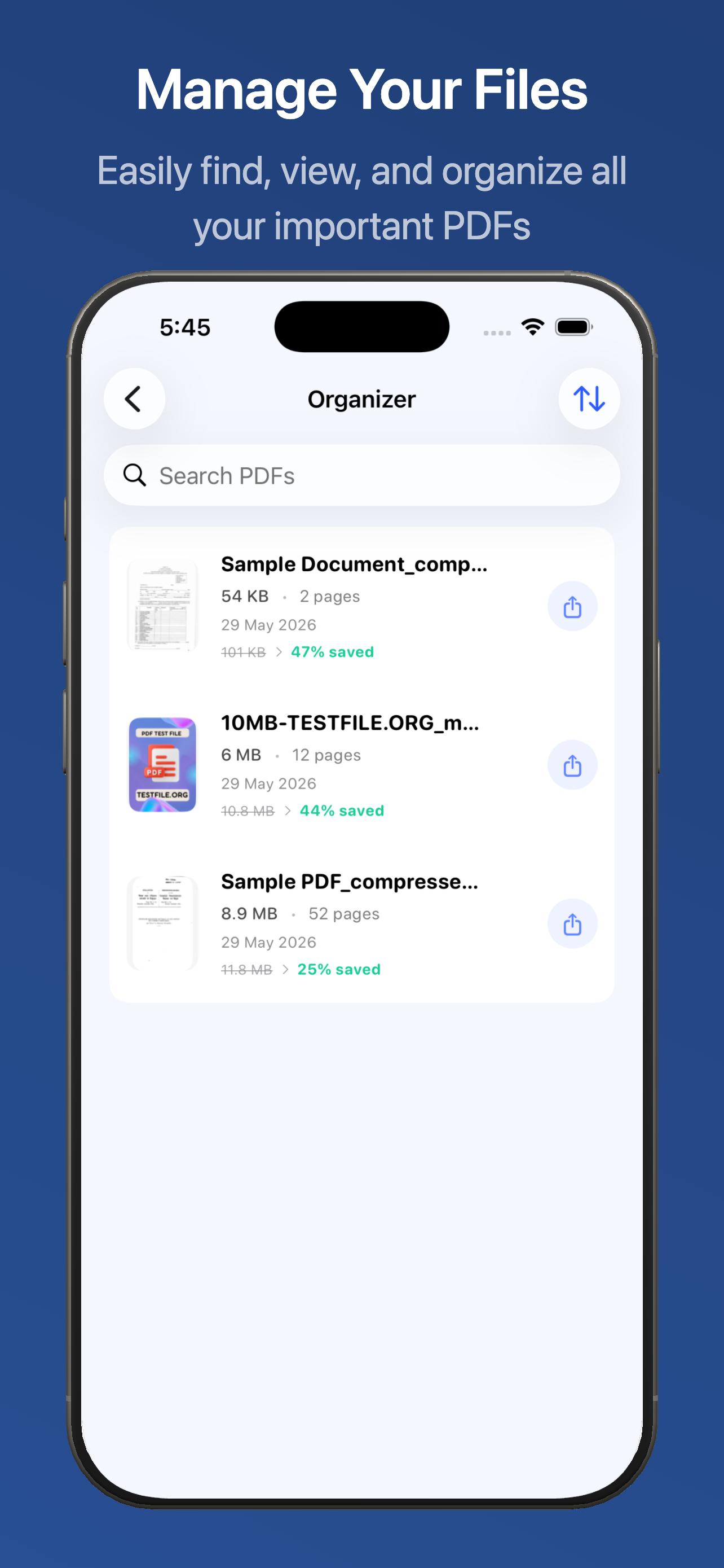 TinyPDF - Offline PDF Tools