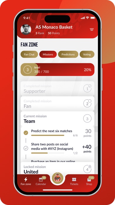 AS Monaco Basket Screenshot