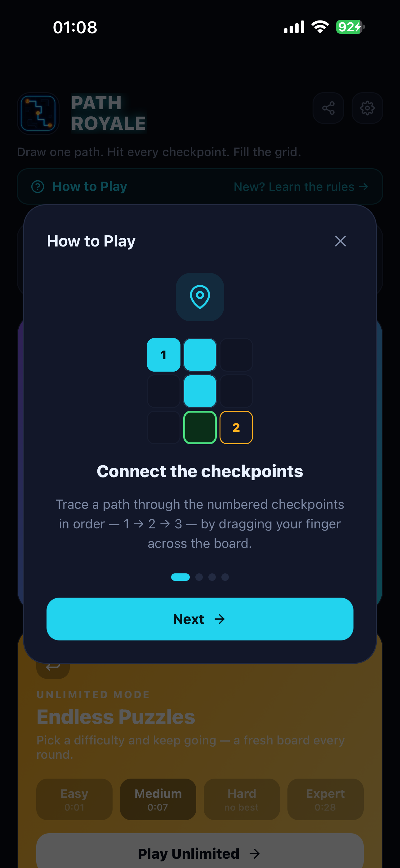Path Royale: Number Path screenshot 5