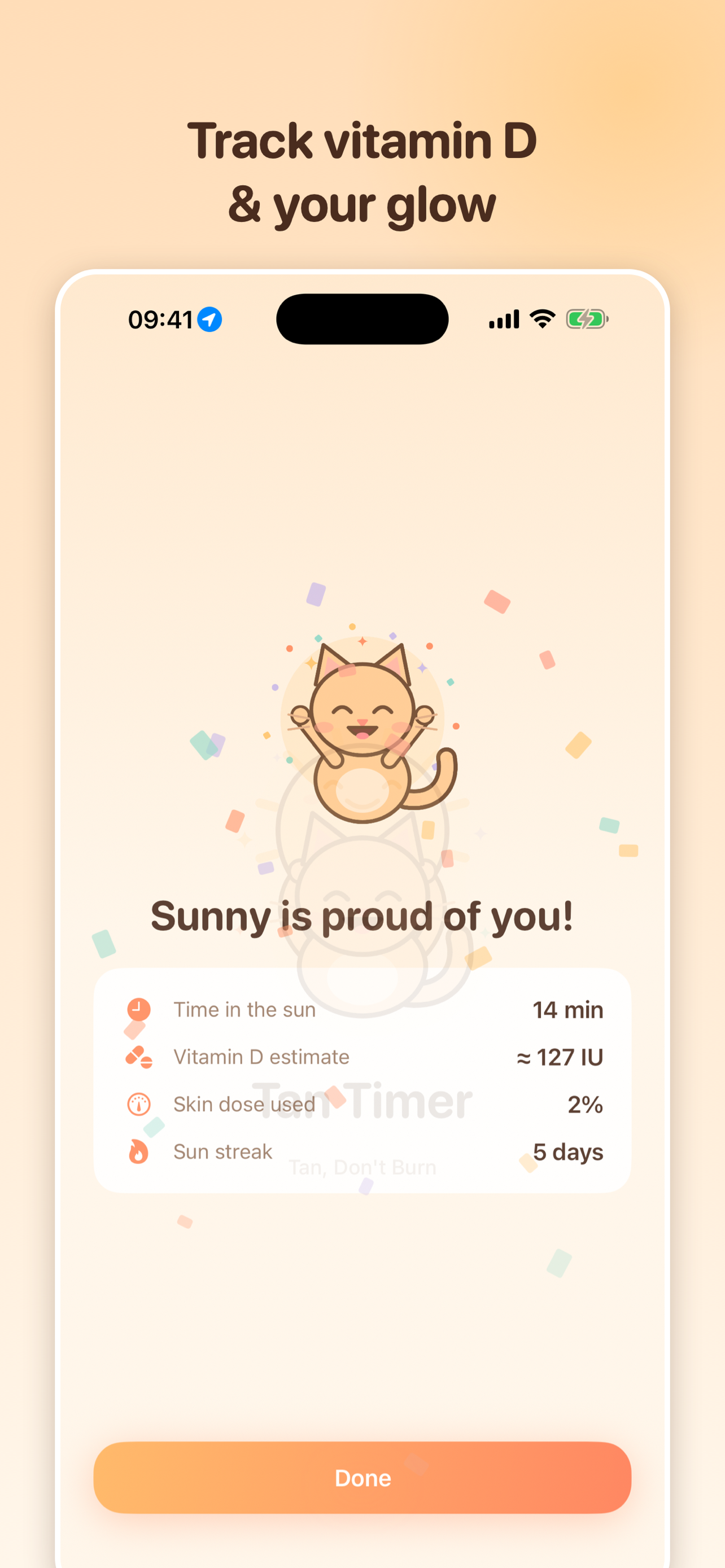 Tan Timer: UV Index & Tan screenshot 6