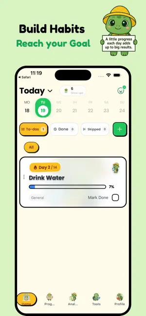 LittleProgress - Habit Tracker screenshot 1