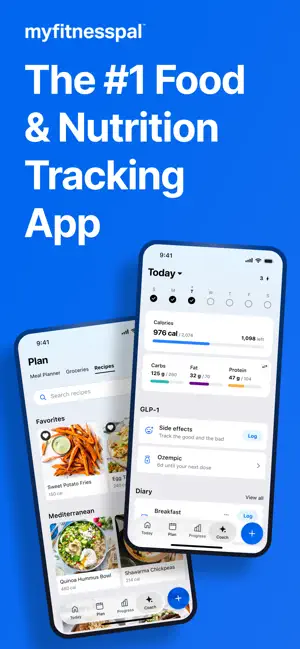 MyFitnessPal: Calorie Counter iPhone screenshot 1