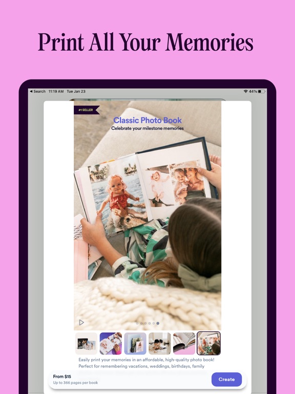 Screenshot #5 pour Chatbooks Family Photo Albums