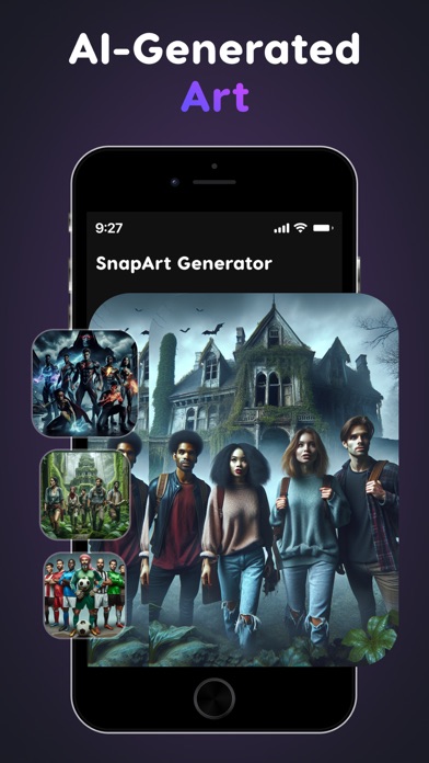 SnapArt : AI Art Generator Screenshot