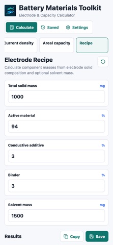 Battery Materials Toolkit Screenshot 7 of 10