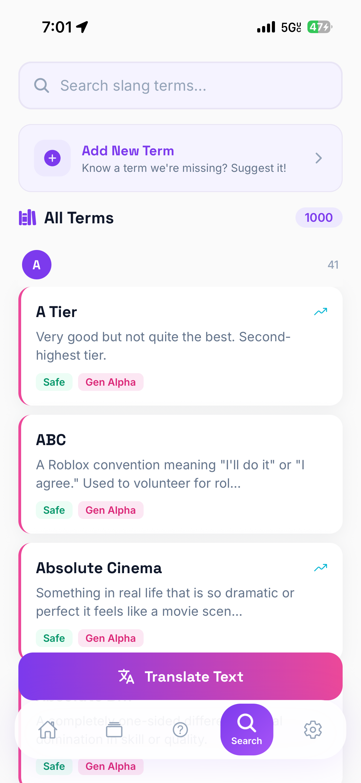 Slang Decoder - Gen Z & Alpha screenshot 9