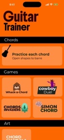 Guitar Chords Trainer screenshot