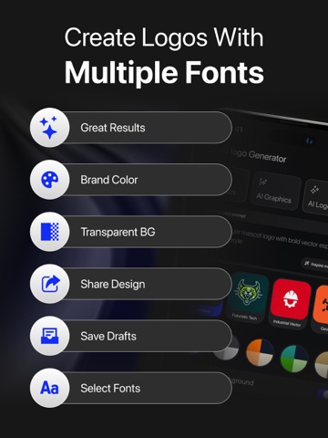 Logo Maker ~ Creator & Editor iPad screenshot