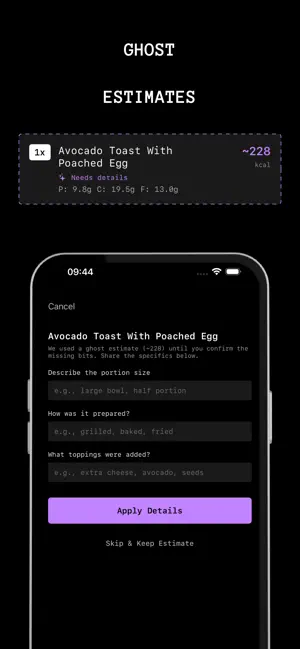LEFT: Calorie & Macro Tracker screenshot 4