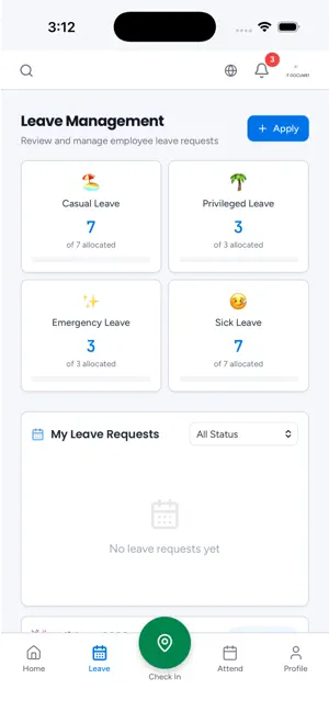 Aniston HRMS screenshot 3