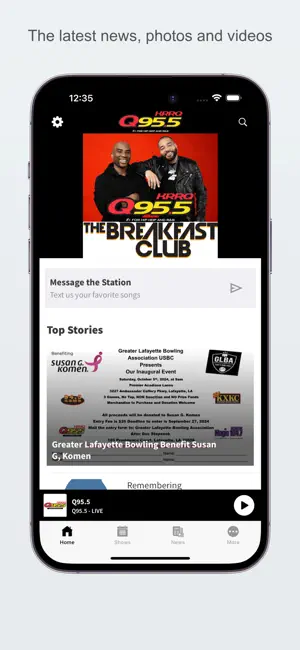Q95.5 screenshot 1