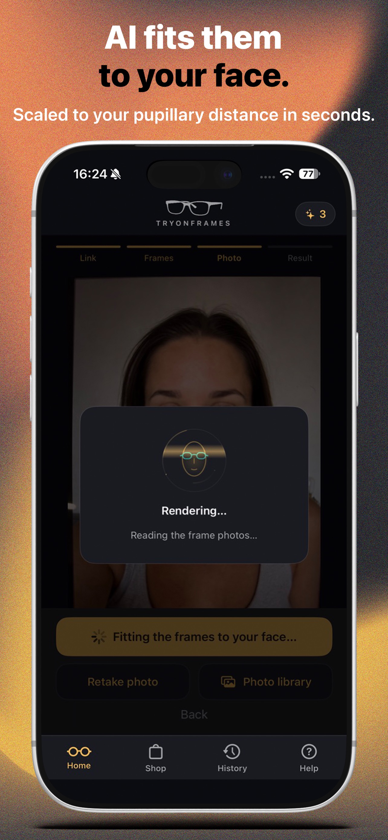 Screenshot 4 of TryOnFrames AI