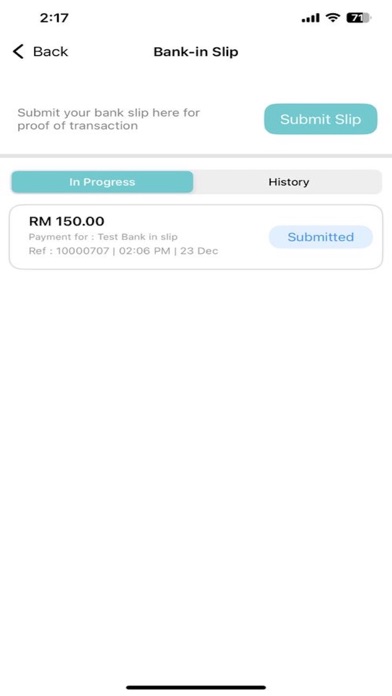 App screenshot