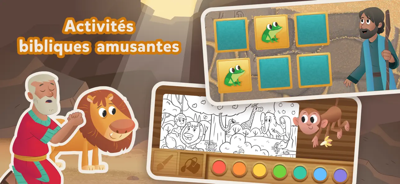 Screenshot #3 pour La Bible App pour les Enfants