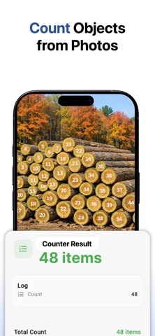 Count Objects Camera iPhone screenshot