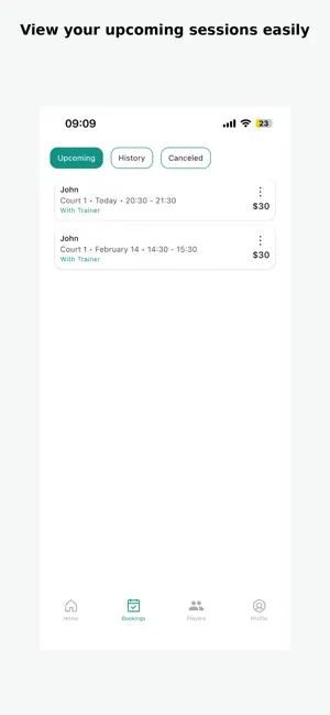TennisLine screenshot 3