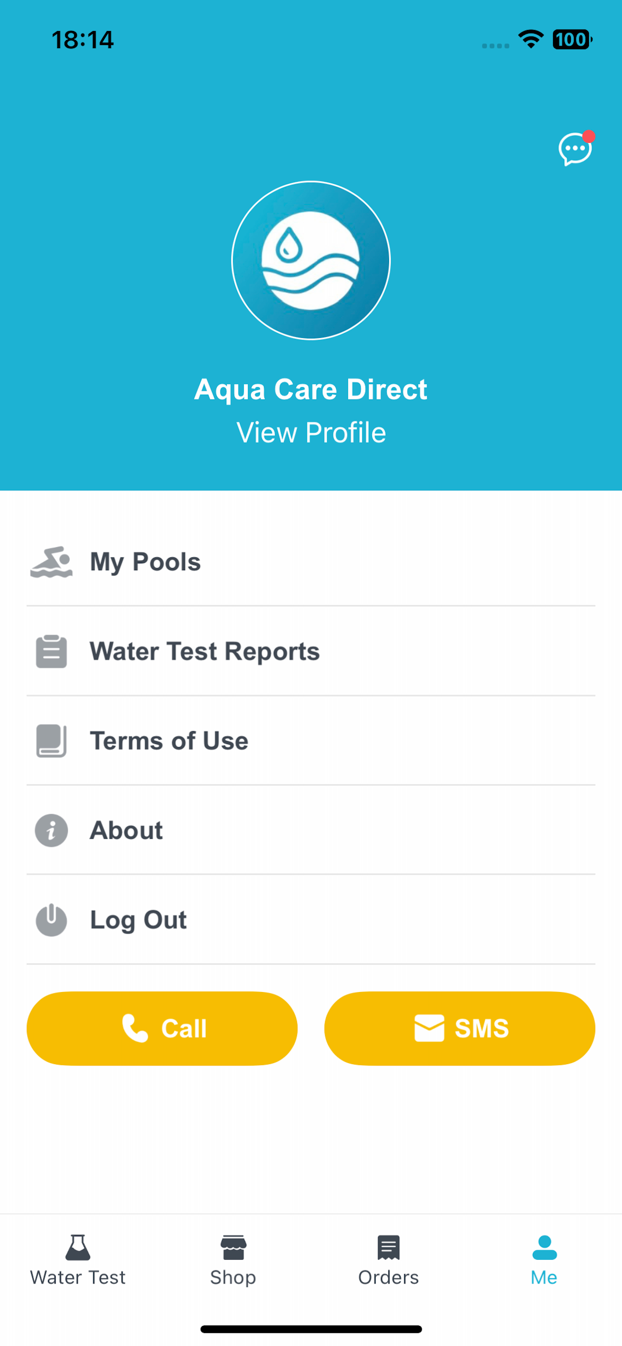 ACD Pool Water Test