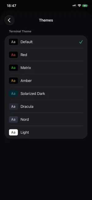Terminalko - SSH Terminal iPhone screenshot 4
