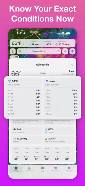 Vortix Pro: Weather Radar Maps screenshot 4