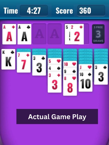 Solitaire Vegas Blast iPad screenshot