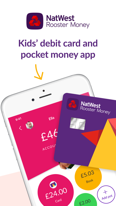 NatWest Rooster Money iPhone screenshot 1
