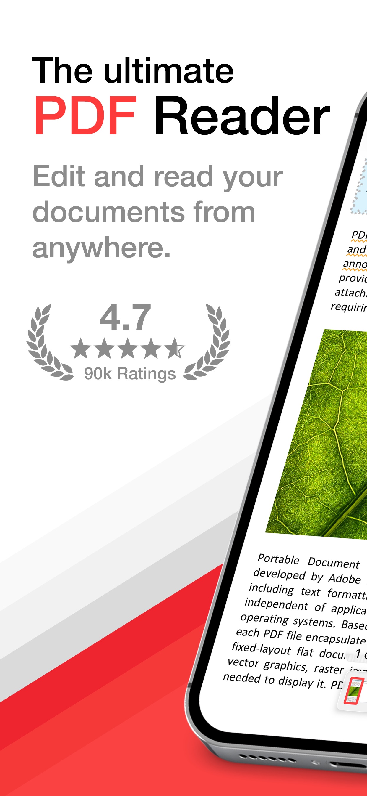 PDF Pro - Reader Editor Forms screenshot 1