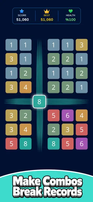 Numblox - Brain Game screenshot 2