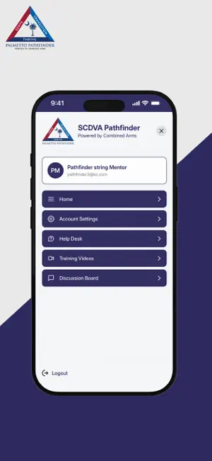 SCDVA Pathfinder screenshot 2