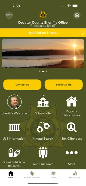 Decatur County Sheriff Iowa screenshot 1