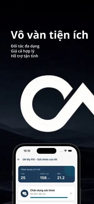 OmiFit - Đặt lịch tập thể thao screenshot 3