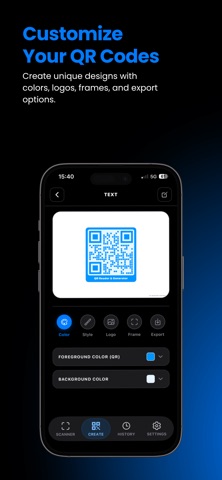 QR Reader & Generator Screenshot 4 of 6