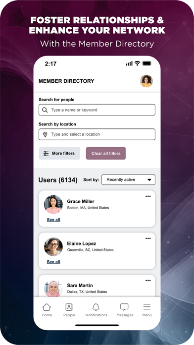 WOTC Leadership Network Screenshot
