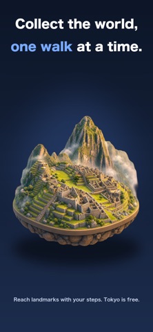 StepScape: Walk Travel Widget Screenshot 1 of 8
