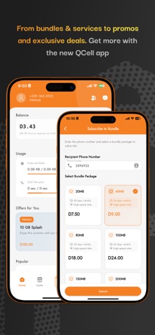 QCELL App Store preview screenshot 1