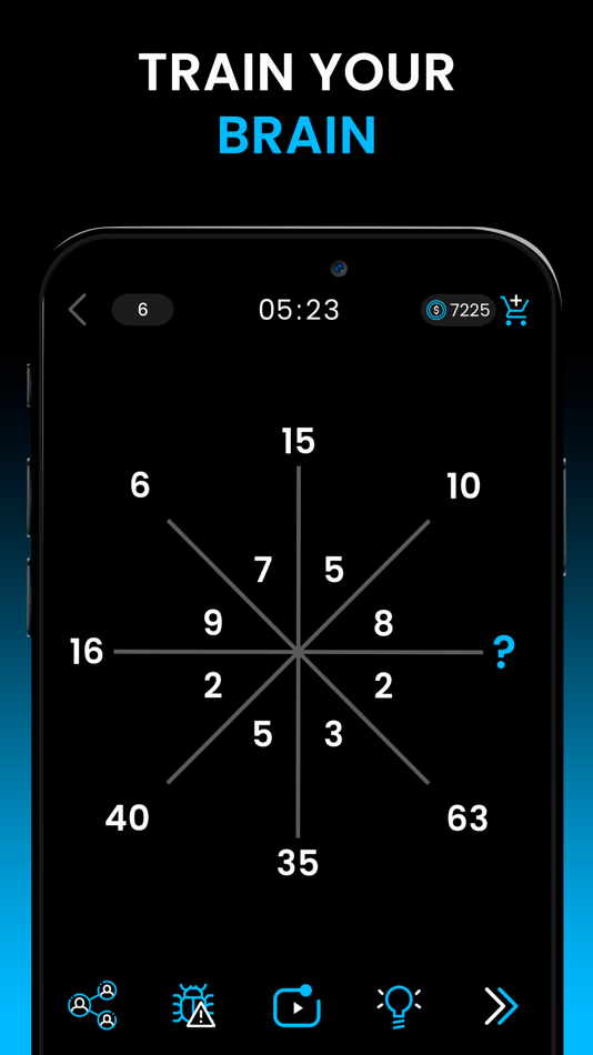 #5. Math Master Cross Math IQ TEST (iOS) 来自: DivineCode Productions