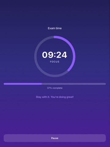 Focus Quest - Pomodoro Timer iPad screenshot