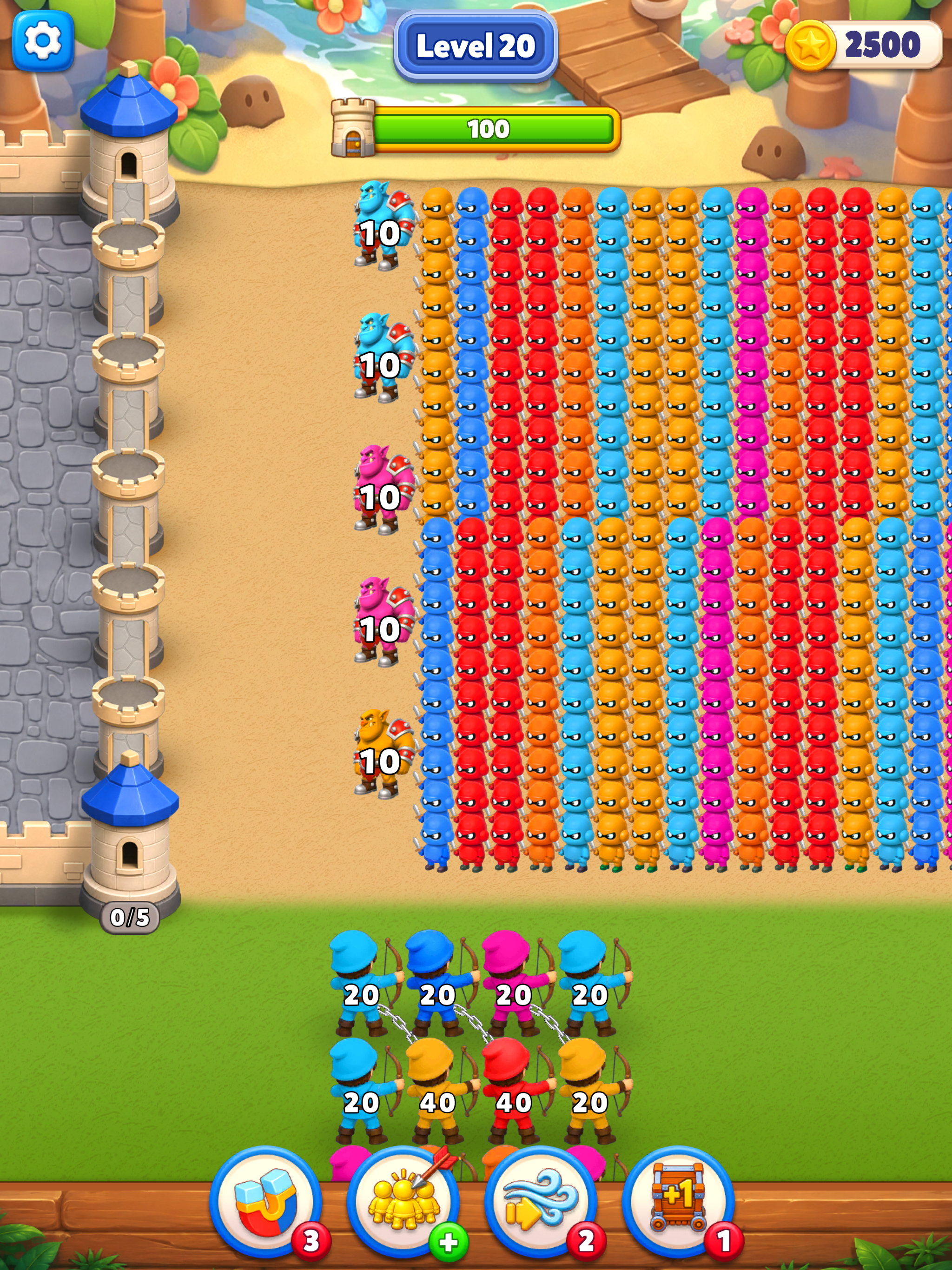 Arrow Rush: Castle defense screenshot 9