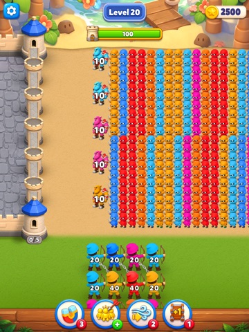Arrow Rush: Castle defense iPad screenshot