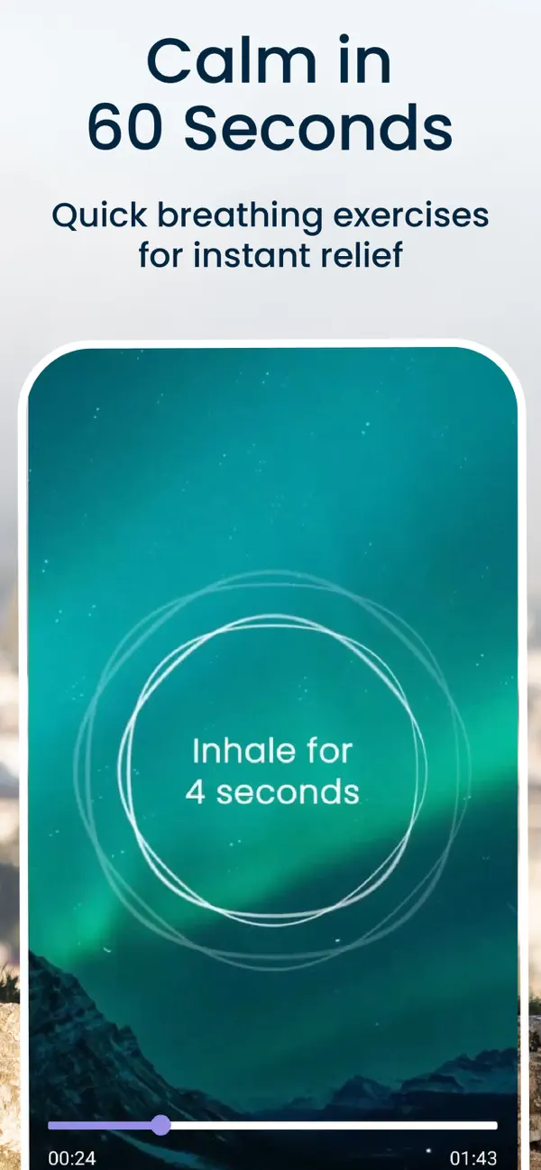 Screenshot #1 pour Begin: Méditation et Sommeil