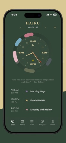 Haiku Ring: Visual Schedule Screenshot 2 of 8