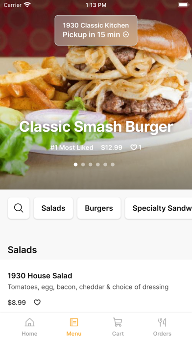 1930 Classic Kitchen iPhone screenshot 2 - Food & Drink app