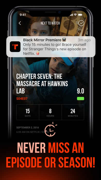 TeeVee ® Track Shows & Movies Screenshot