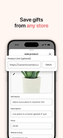 Giftlo - AI Gift Ideas & List Screenshot 6 of 6