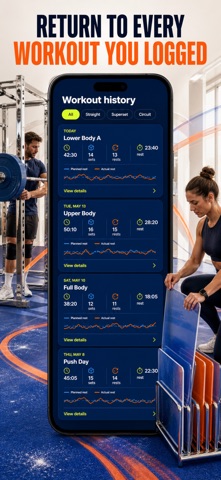 Gym Rest Timer: Between Sets Screenshot 9 of 10