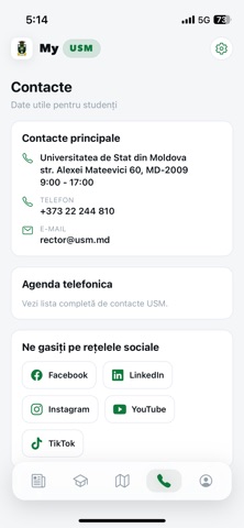 MyUSM Moldova Screenshot 4 of 10
