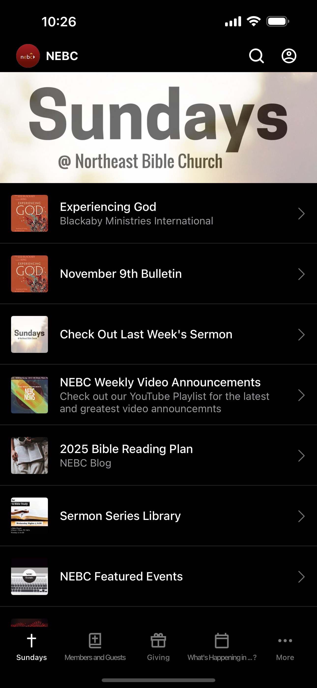 Northeast Bible Church