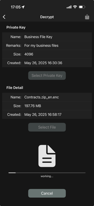 FileCryptor Screenshot 4 of 9